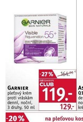 Garnier pleťový krém proti vráskám