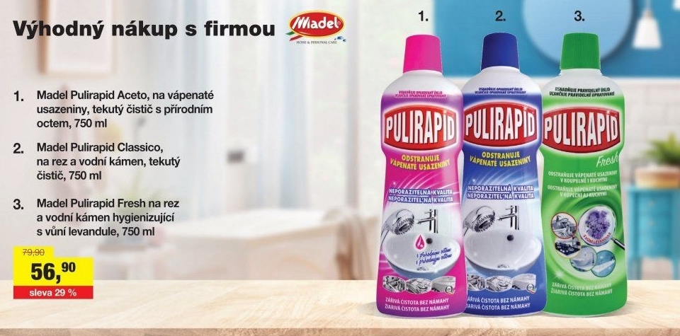 Čistič Aceto Pulirapid