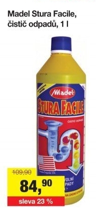 Čistič odpadů Stura Facile Madel