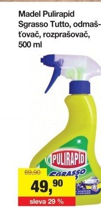 Čistič Sgrasso Tutto Pulirapid
