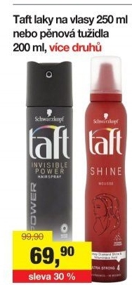 Lak na vlasy Taft Schwarzkopf