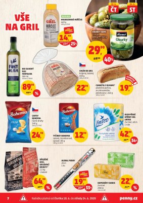 akční leták Penny Market 18.6.2020-24.6.2020