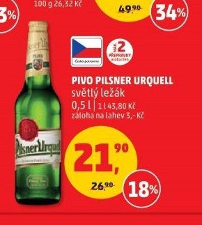 Pivo Pilsner Urquell
