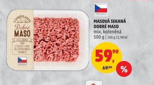 MASOVÁ SEKANÁ DOBRÉ MASO