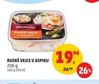 RUSKÉ VEJCE V ASPIKU