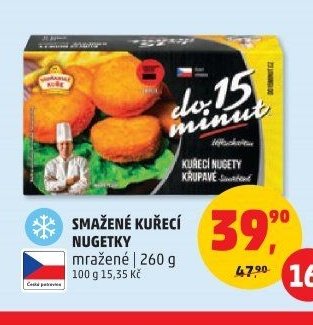 SMAŽENÉ KUŘECÍ NUGETKY mražené