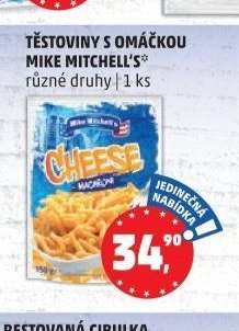 TĚSTOVINY S OMÁČKOU MIKE MITCHELL'S