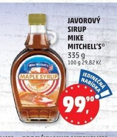 JAVOROVÝ SIRUP MIKE MITCHELL'S