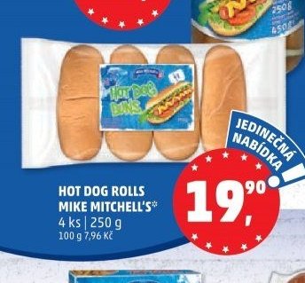 HOT DOG ROLLS MIKE MITCHELL'S