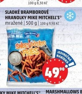 SLADKÉ BRAMBOROVÉ HRANOLKY MIKE MITCHELL'S