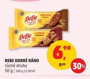 BEBE DOBRÉ RÁNO různé druhy