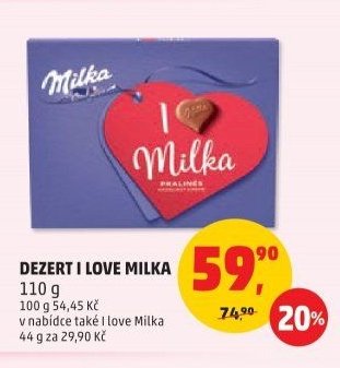 DEZERT I LOVE MILKA