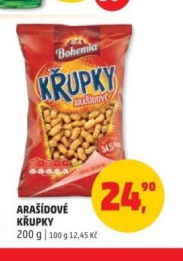 ARAŠÍDOVÉ KŘUPKY