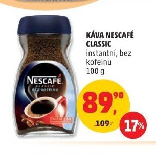 Káva Nescafé Classic