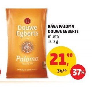Káva Paloma Douwe Egberts