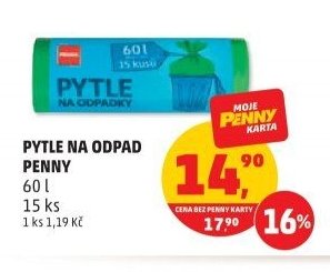 PYTLE NA ODPAD PENNY