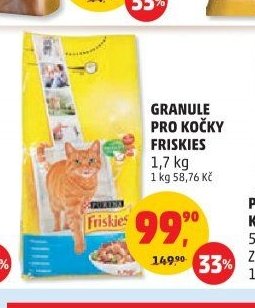GRANULE PRO KOČKY FRISKIES