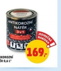Antikorozní nátěr 0,6 l