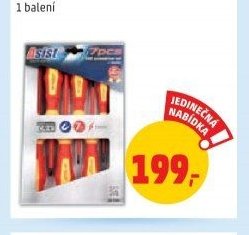 Sada elektrikářských šroubováků