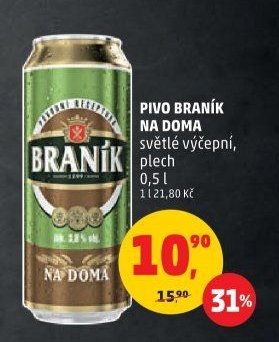 PIVO BRANÍK NA DOMA