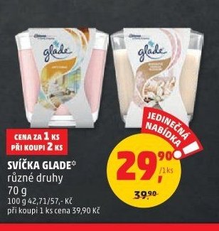 SVÍČKA GLADE