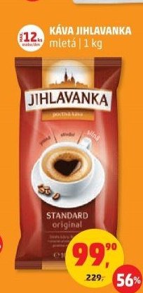 KÁVA JIHLAVANKA mletá | 1 kg