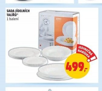 SADA JÍDELNÍCH TALÍŘŮ