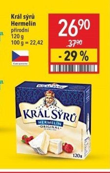 Král sýrů Hermelín