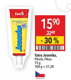 Tatra Jesenka, Piknik, Pikao