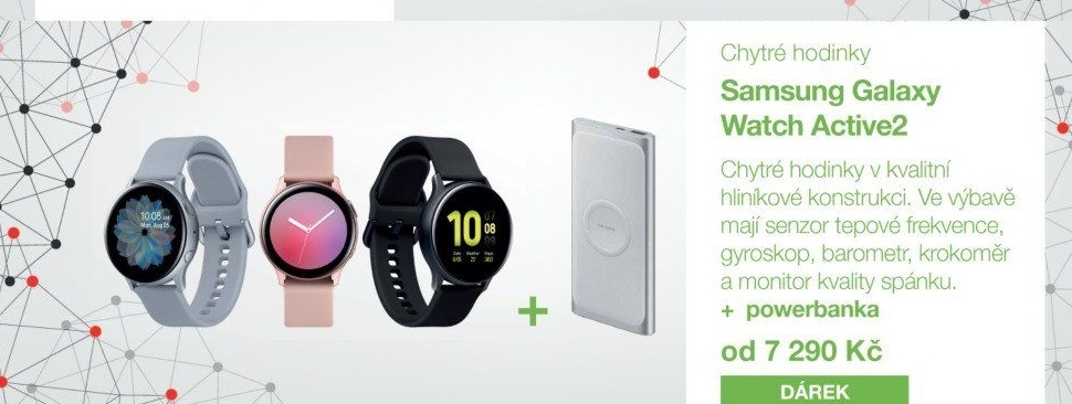 Chytré hodinky Samsung Galaxy Watch Active 2