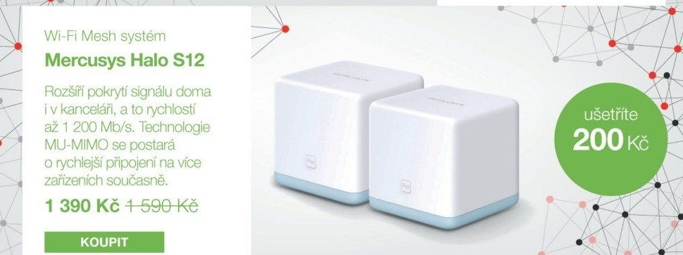 Wi-Fi Mesh System S12 Mercurys Halo