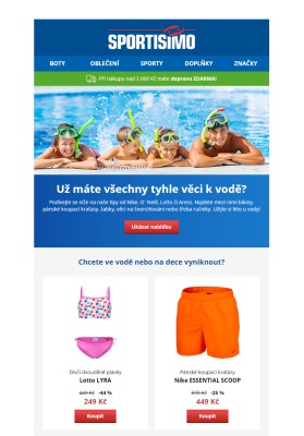 akční leták Sportisimo 18.6.2020-24.6.2020