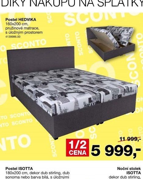 Postel HEDVIKA