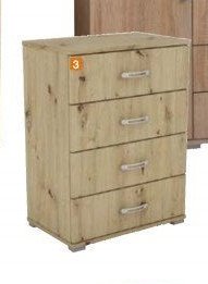 Komodová série GERY 3 - Sconto nábytek akcniletaky.com