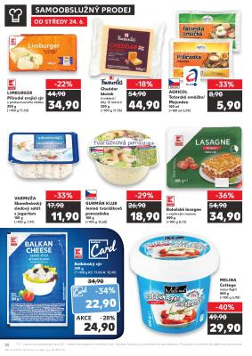 akční leták Kaufland 24.6.2020-30.6.2020