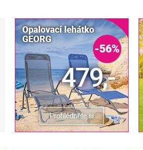 Opalovací lehátko GEORG - Möbelix akcniletaky.com