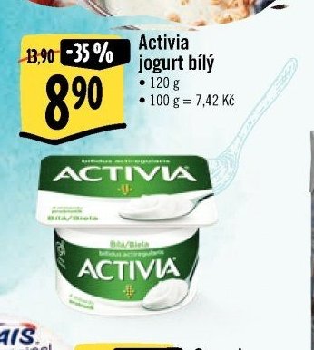 Activia jogurt bílý