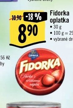 Fidorka oplatka