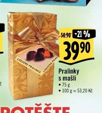Pralinky s mašlí