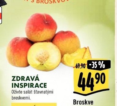 Broskve skládané
