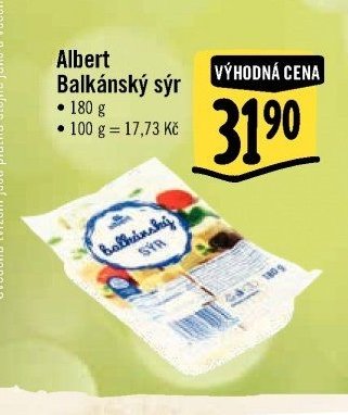 Albert Balkánský sýr