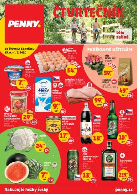 akční leták Penny Market 25.6.2020-1.7.2020