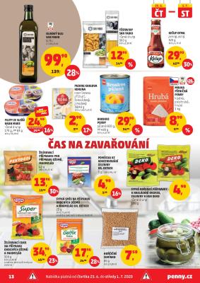 akční leták Penny Market 25.6.2020-1.7.2020