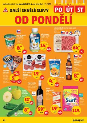 akční leták Penny Market 25.6.2020-1.7.2020