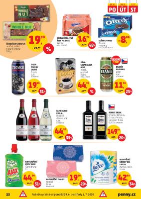 akční leták Penny Market 25.6.2020-1.7.2020