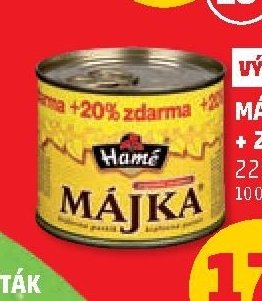 Májka + 20 % navíc