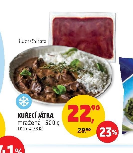 KUŘECÍ JÁTRA mražená