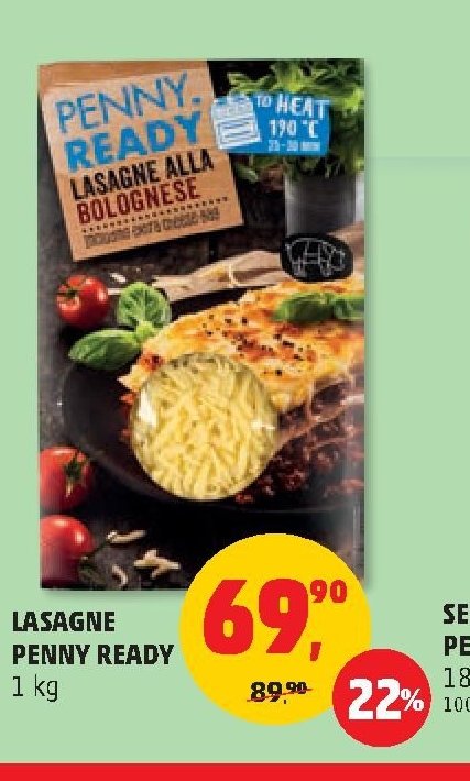 LASAGNE PENNY READY