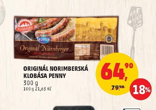 ORIGINÁL NORIMBERSKÁ KLOBÁSA PENNY