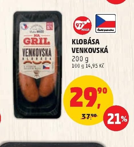 KLOBÁSA VENKOVSKÁ